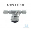 Extratora Tipo S - Modelo Horizontal Rosca 1/4"