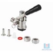 Válvula extratora de Chopp tipo S com Espigão 3/8" chopp e 1/4" para gás