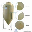 ROTO PLUS 100 Litros Bege