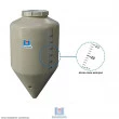 Fermentador Cônico Rotomoldado 50 Lts  Black Edition