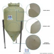 Fermentador Cônico Roto Plus 75 Lts Black Edition