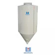 Fermentador Cônico PP Bege 630(500) Litros Parede Dupla