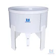 Fermentador Cônico PP para Kombucha Linha PRO II 200 Litros Úteis Branco