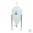 Fermentador Cônico Roto Plus cem Litros Branco - Completo