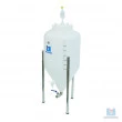 Fermentador Cônico Roto Plus 50 Litros Branco - Completo