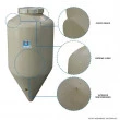 Fermentador Cônico Rotomoldado Bege 150 Litros