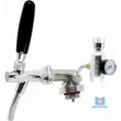 Tampa Growler Em Inox C/ Torneira Italiana E Reguladora CO2