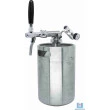 Tampa Growler Em Inox C/ Torneira Italiana E Reguladora CO2