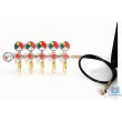 Reguladora De Pressão Para CO2 - 5 Vias