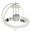Kit Refrigeração Completo Tampa para Fermentador da cor Bege 200/250 Litros
