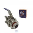 Kit de Válvulas em Inox Tripartida 3/4" para Fermentador
