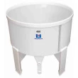 Fermentador Cônico PP para Kombucha Linha PRO II 400 Litros Úteis Branco