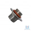 Niple Inox Flange com Orings Rosca BSP 3/4