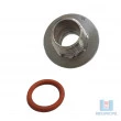 Niple Inox Flange com Orings Rosca BSP 3/4