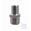 Niple Redução Inox 304 - BSP 1/4” x 7/16"