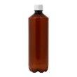 Pacote 78 Garrafas Pet Slim 1 Litro Âmbar C/ Tampa