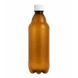 Pacote 110 Garrafas Pet 1 Litro Âmbar C/ Tampa