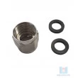 Porca Dupla Para Prolongador Inox 5/8