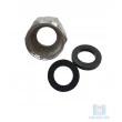 Porca Dupla Para Prolongador Inox 5/8