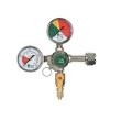 Regulador Pressão CO2 Chopp em Latão com Válvula de Alívio - 1 Saída