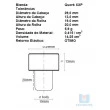 Rolha Sintética Vinho E Destilado - Rolha 19 mm