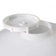 Pipa Polietileno Rotomoldada Fundo Plano 30 Litros Branca