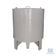Tanque Cônico Biorreator On-Farm Mistura ou Propagações 1.000Lts c/ suporte para Motor