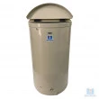 TANQUE 500 LTS PP BEGE FC + SUPORTE AGITADOR + 1/3 TAMPA