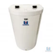 Tanque 300 Lts PE Branco + Suporte Agitador + Tampa 1/3”
