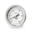 Termômetro Bimetálico 3x1/2 Inox 0-250°C - 200mm