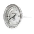 Termômetro Bimetálico 3x1/2 Inox 0-250°C - 200mm