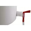 Torneira PP Bico Vermelho 3/4" com Porca – 28E