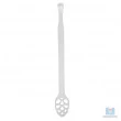 Pá Colher em Polietileno Flor em  Forma de Lúpulo - 75 cm Branca